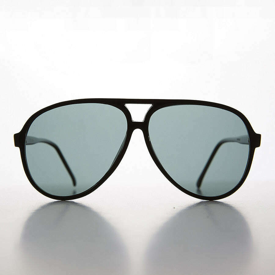 Polarized Glass Lens Aviator Vintage Sunglasses - Hama