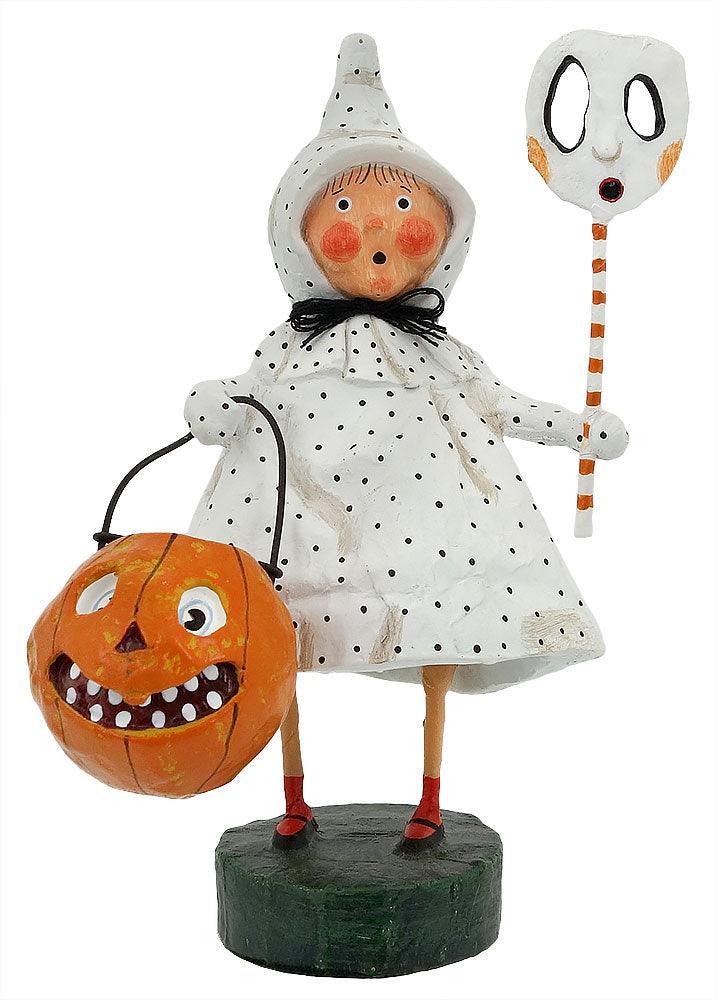 Polk-A-Dottie Boo Halloween Lori Mitchell Collectible Figurine - Quirks!