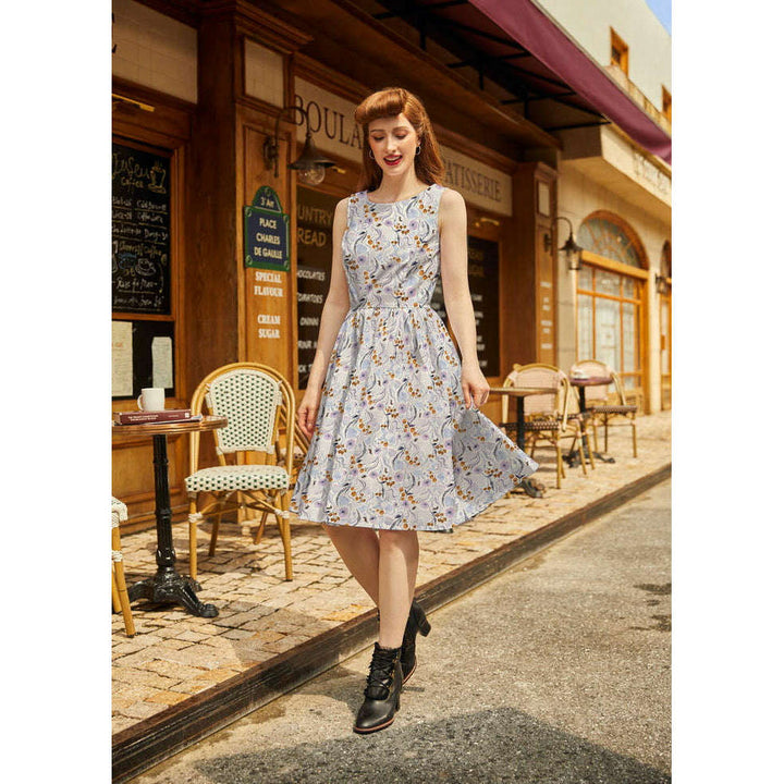 Pollinators Vintage Dress