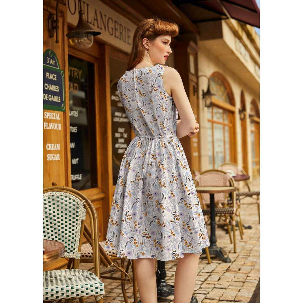 Pollinators Vintage Dress