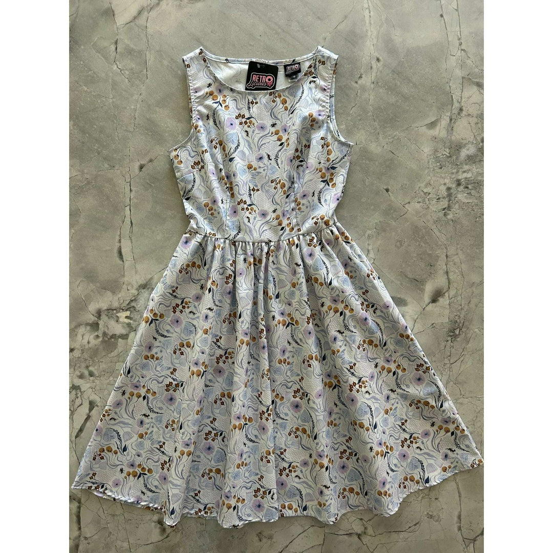 Pollinators Vintage Dress