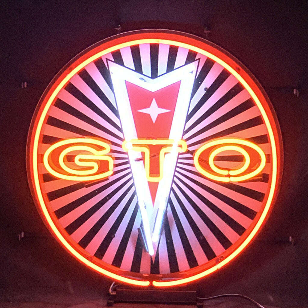 Pontiac GTO Auto Car Neon Signs