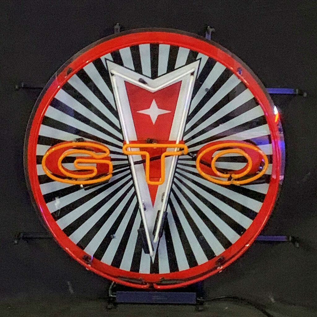 Pontiac GTO Auto Car Neon Signs