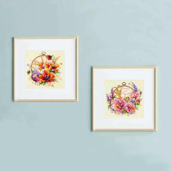 Poppies for Needlewoman 100-123 Counted Cross-Stitch Kit