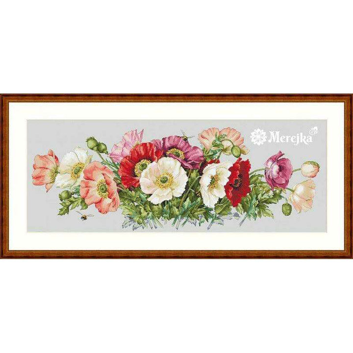 Poppies K-33 Counted Cross-Stitch Kit