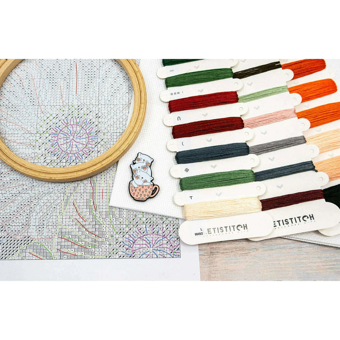 Poppy Eyes L9949 Counted Cross Stitch Kit