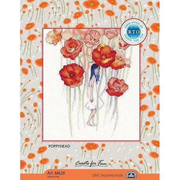 Poppyhead M629 Counted Cross Stitch Kit
