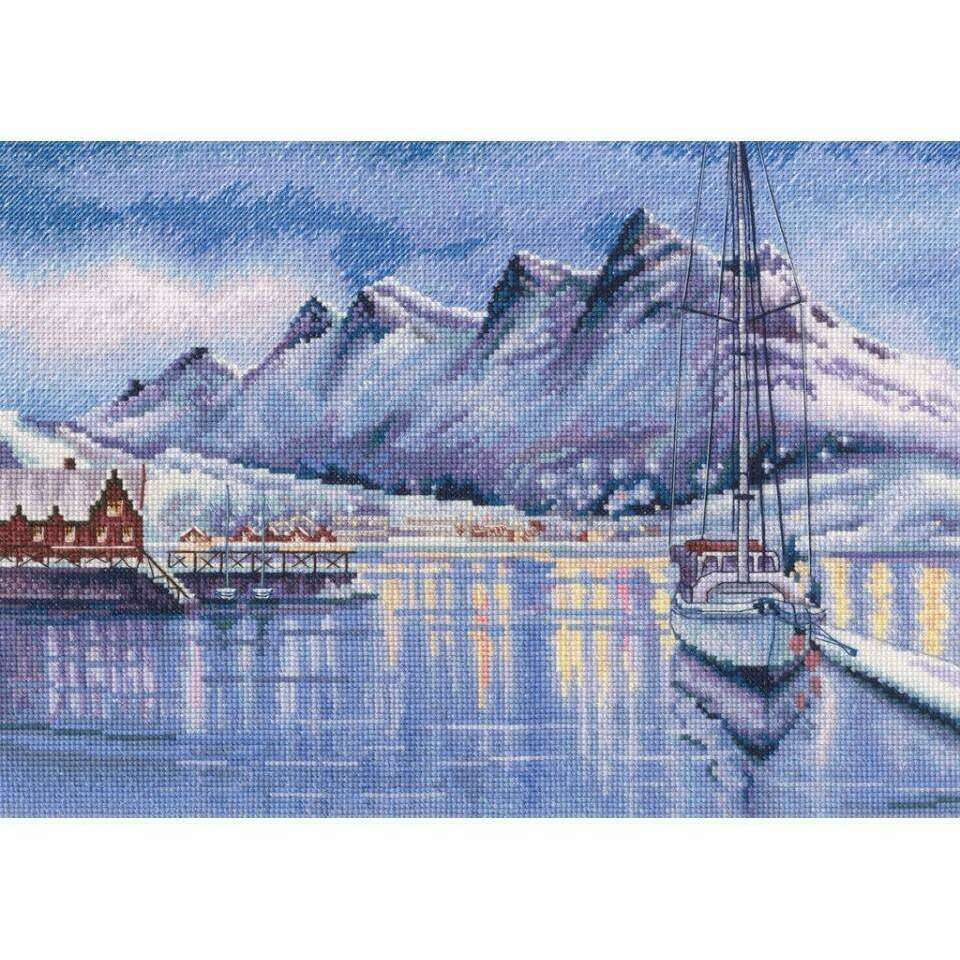 Port of Bodo M970 Counted Cross Stitch Kit
