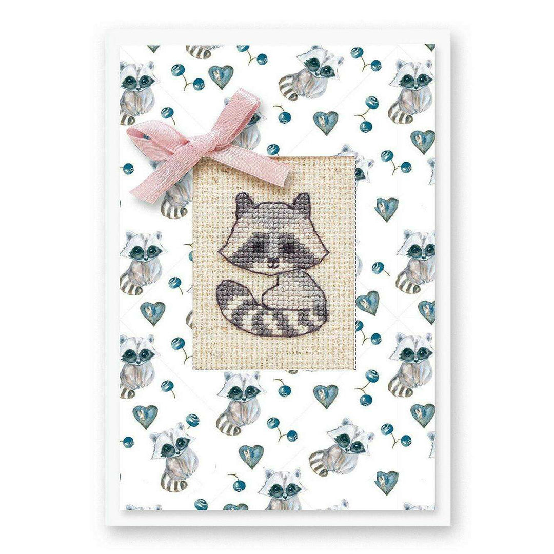 Post Card SP-60L Counted Cross-Stitch Kit