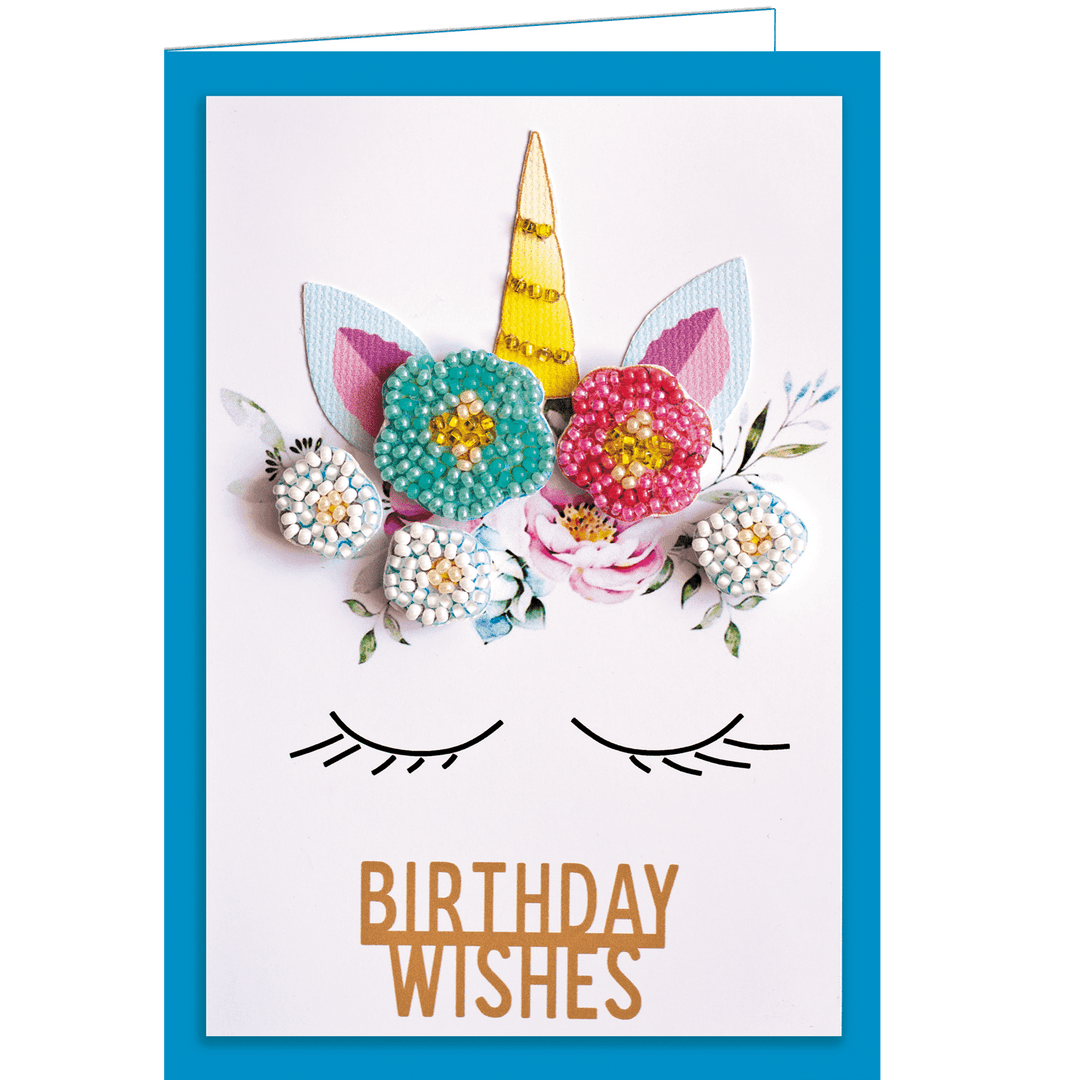Postcard cross-stitch kit - Believe in miracles! AOO-007