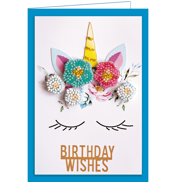 Postcard cross-stitch kit - Believe in miracles! AOO-007