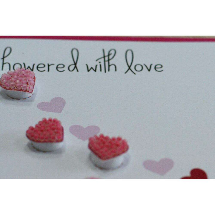 Postcard cross-stitch kit - Love rain AOO-006