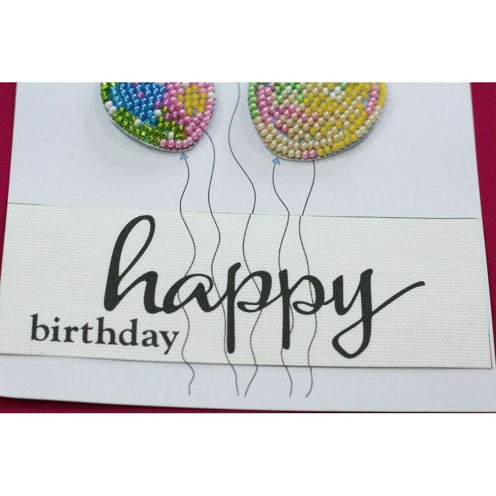 Postcard cross-stitch kit - Making dreams come true! AOO-002