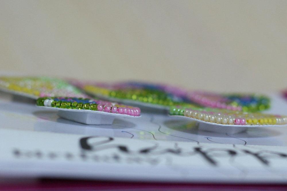 Postcard cross-stitch kit - Making dreams come true! AOO-002