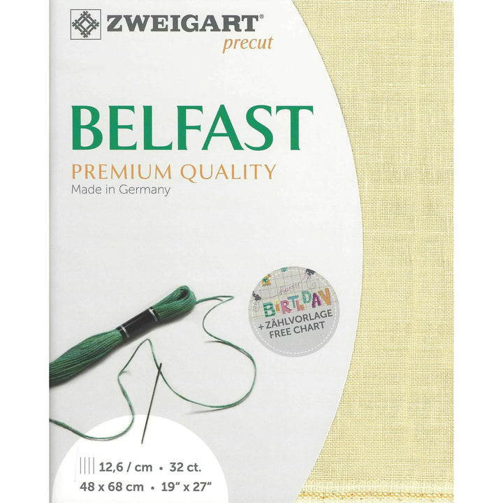 Precut Belfast 32 count Light Sand 3609/224