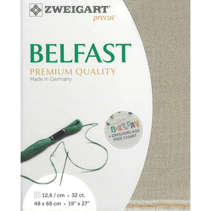 Precut Belfast 32 count Silver Raw 3609/17