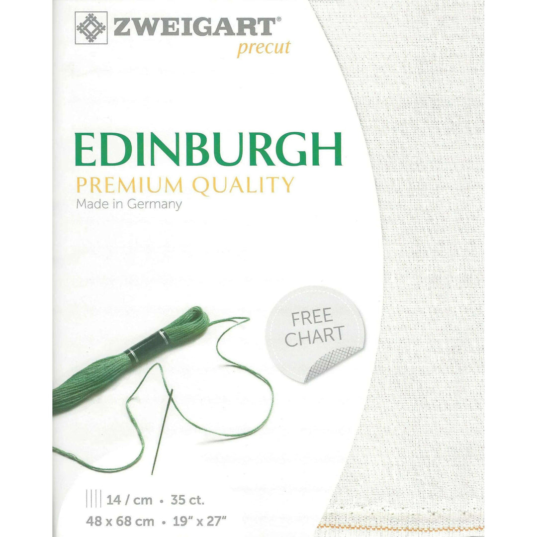 Precut Edinburgh 36 count Opalescent White 3217/1111