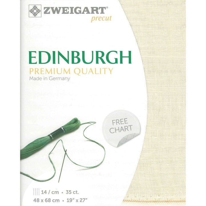 Precut Edinburgh 36 count Soft Cream 3217/99