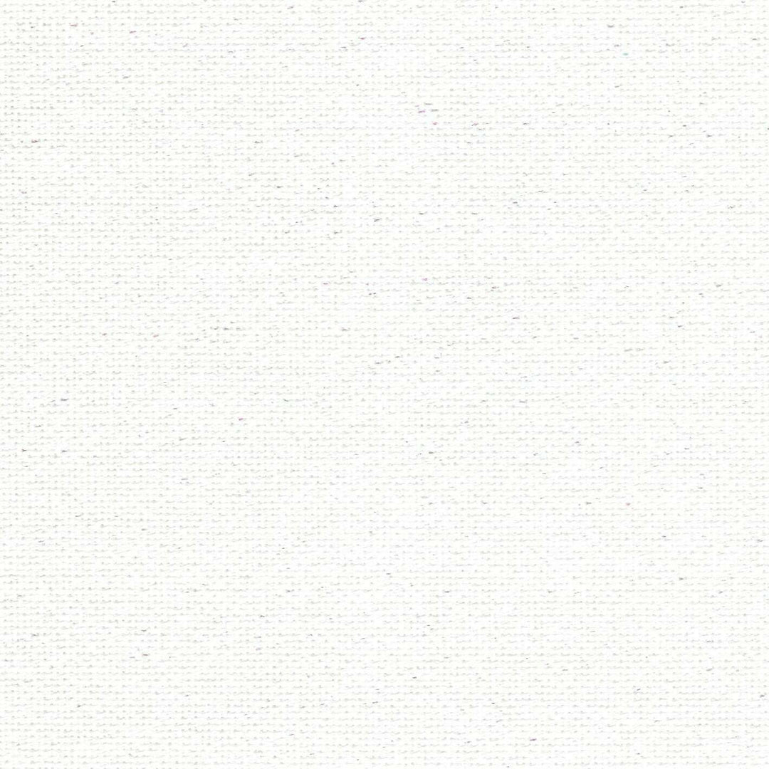 Precut Lugana 25 count White with pearl lurex 3835/11