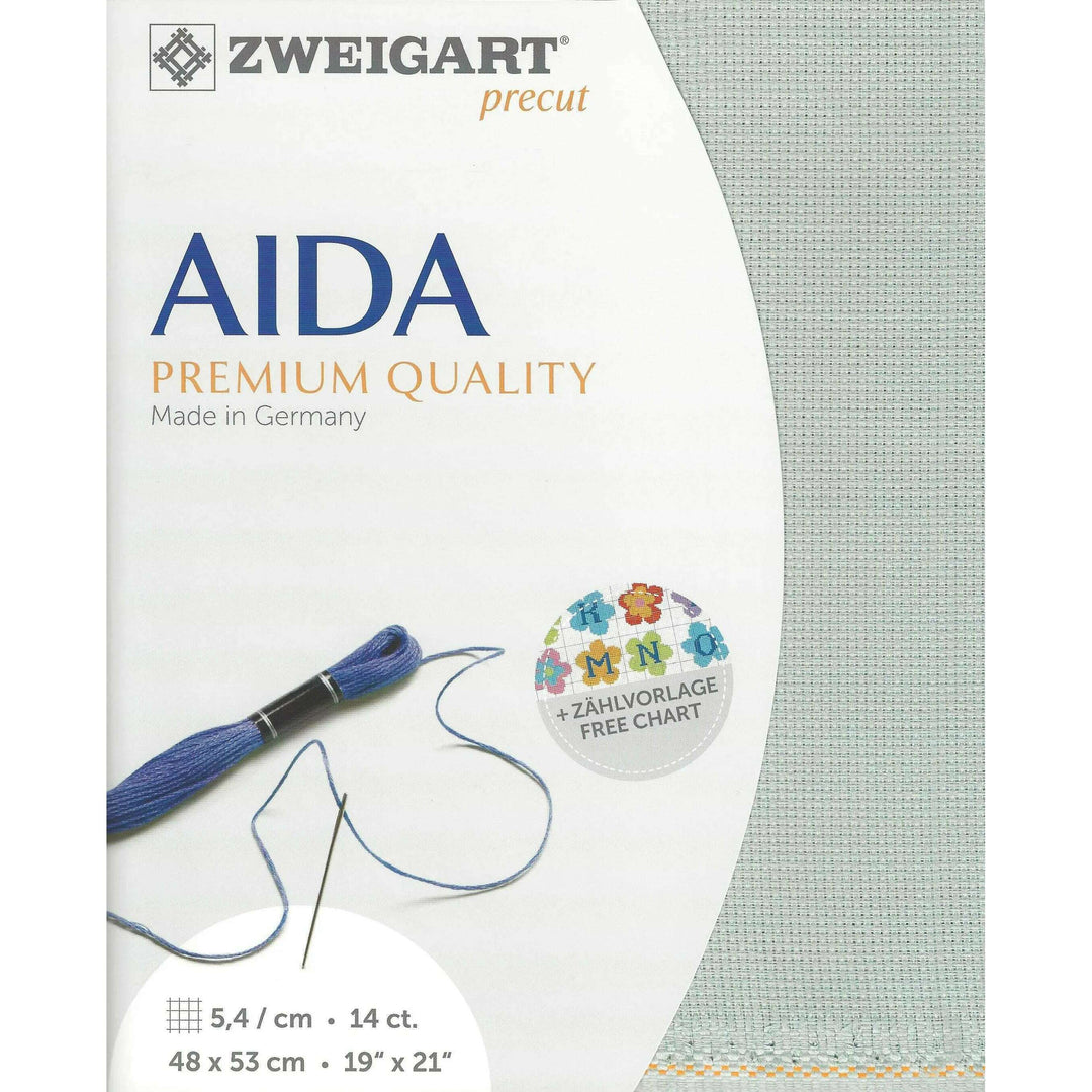 Precut Stern-Aida 14 count Confederate Gray 3706/718