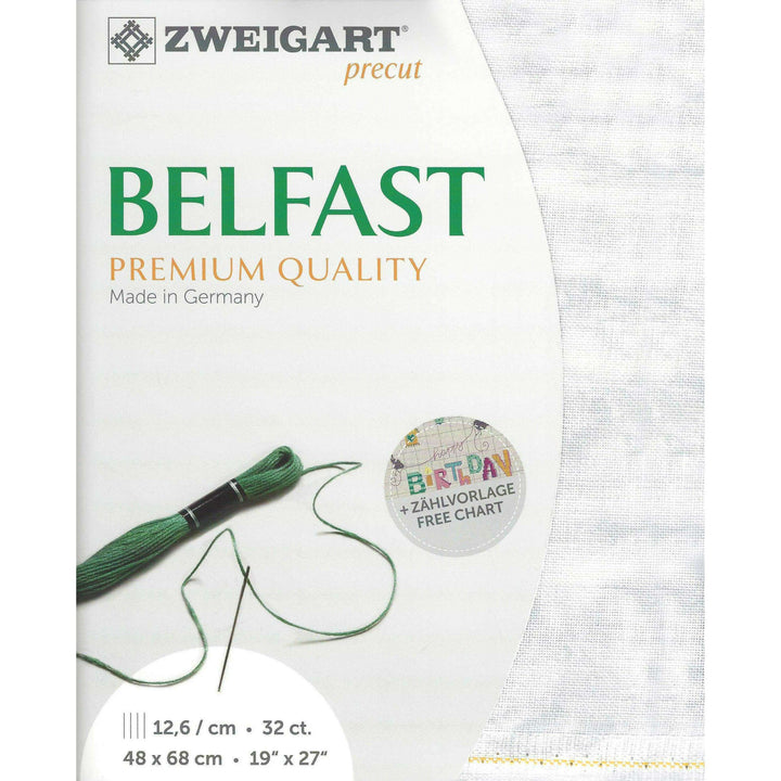 Precut Zweigart Belfast Vintage 3609/7139 Vintage Marble