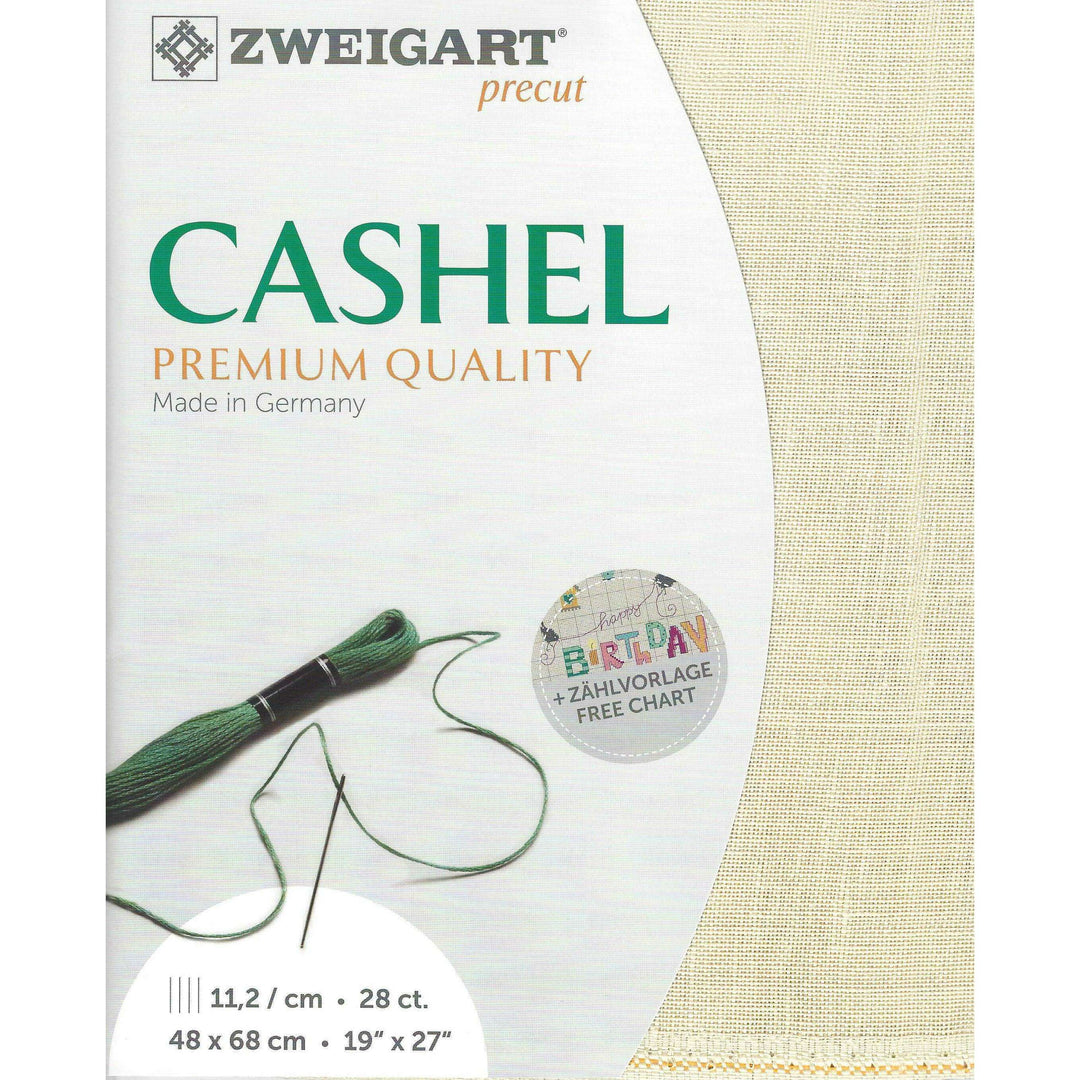 Precut Zweigart Cashel 28 count Platinum 3281/770