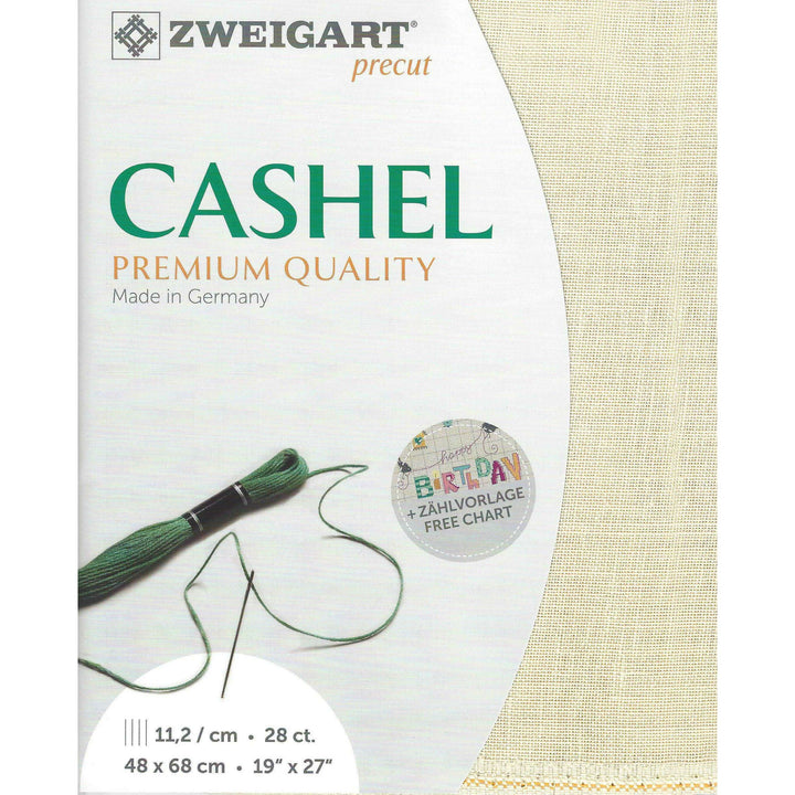 Precut Zweigart Cashel 28 count Platinum 3281/770