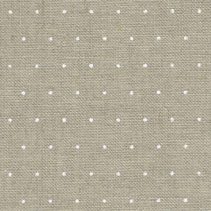 Precut Zweigart Cashel Mini Dots 28 count Linen with White Mini Dots 3281/1399