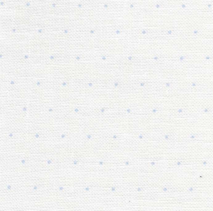 Precut Zweigart Cashel Mini Dots 28 count White with Grey Mini Dots 3281/1129