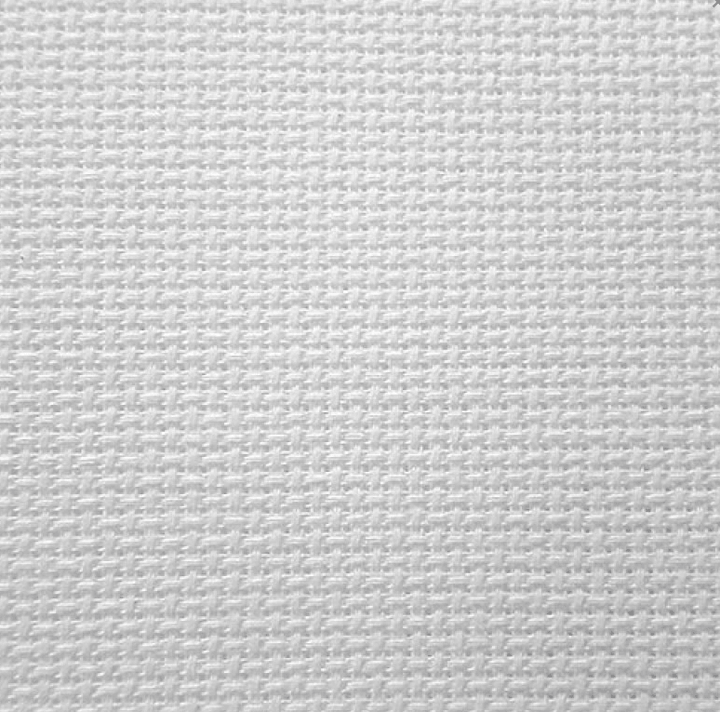 Precut Zweigart Fein-Aida 18 count White 3793/100