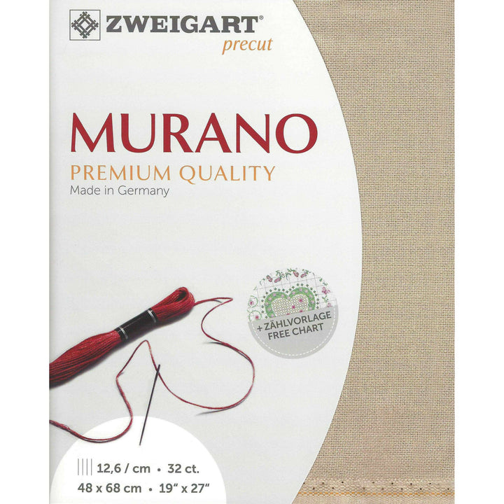 Precut Zweigart Murano 3984/306 Beige
