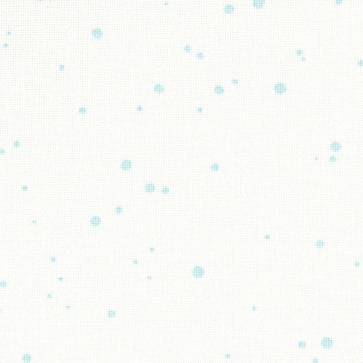Precut Zweigart Murano Splash 3984/1299 Antique White Mint Splash