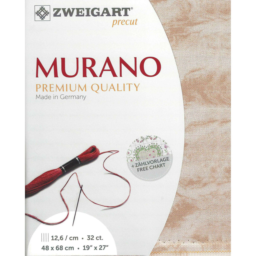 Precut Zweigart Murano Vintage 32 count Country Wood 3984/3219