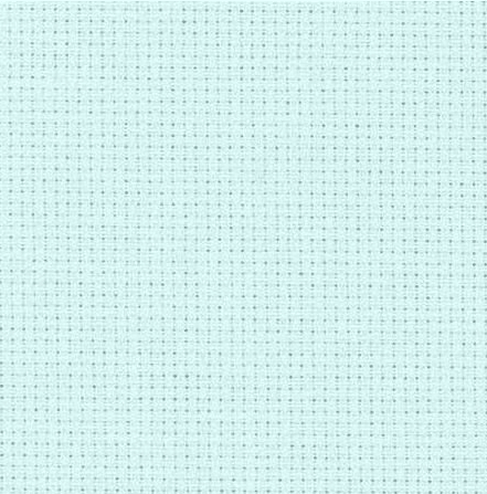 Precut  Zweigart Stern-Aida 14 count Ice Blue 3706/550