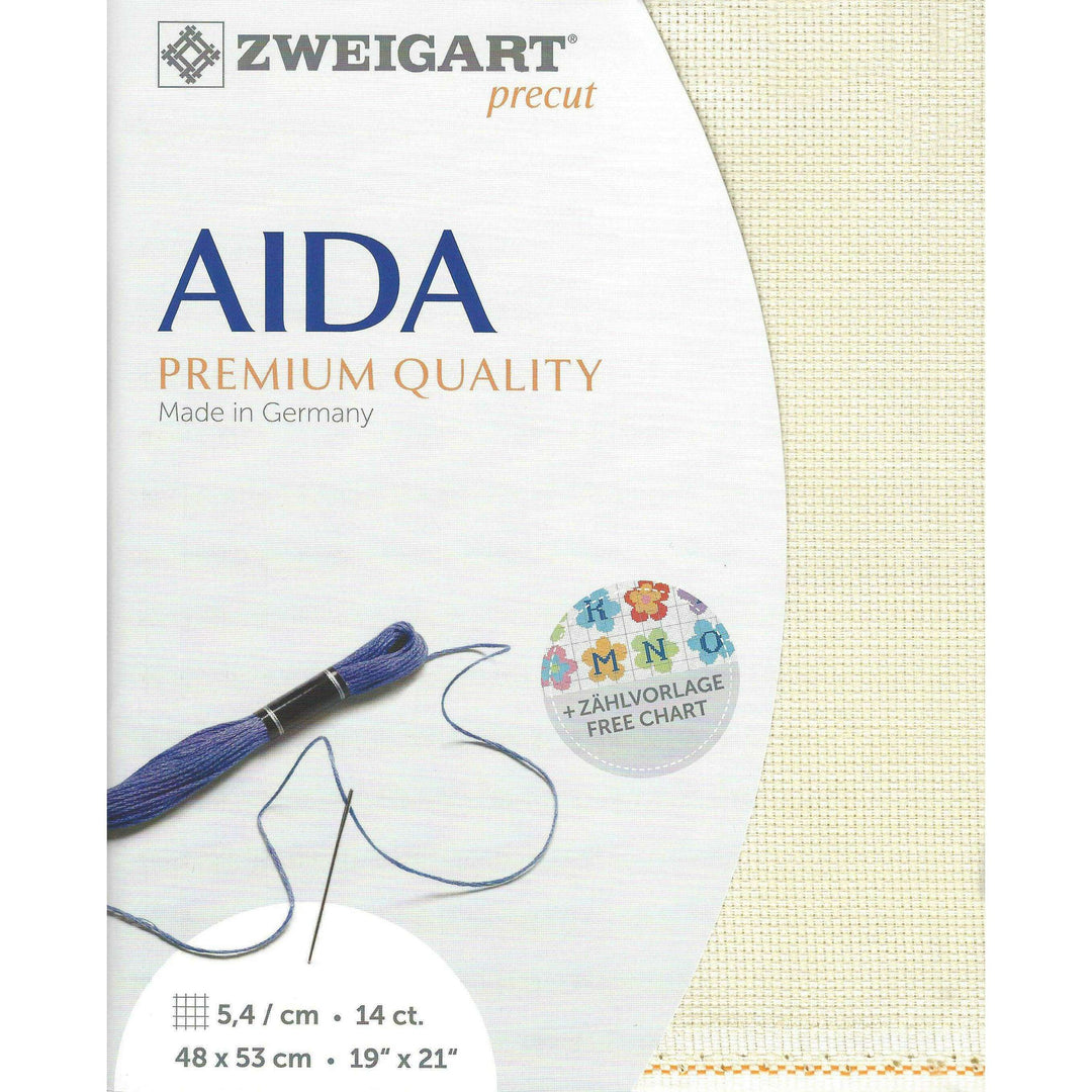 Precut Zweigart Stern-Aida 3706/264 Ivory
