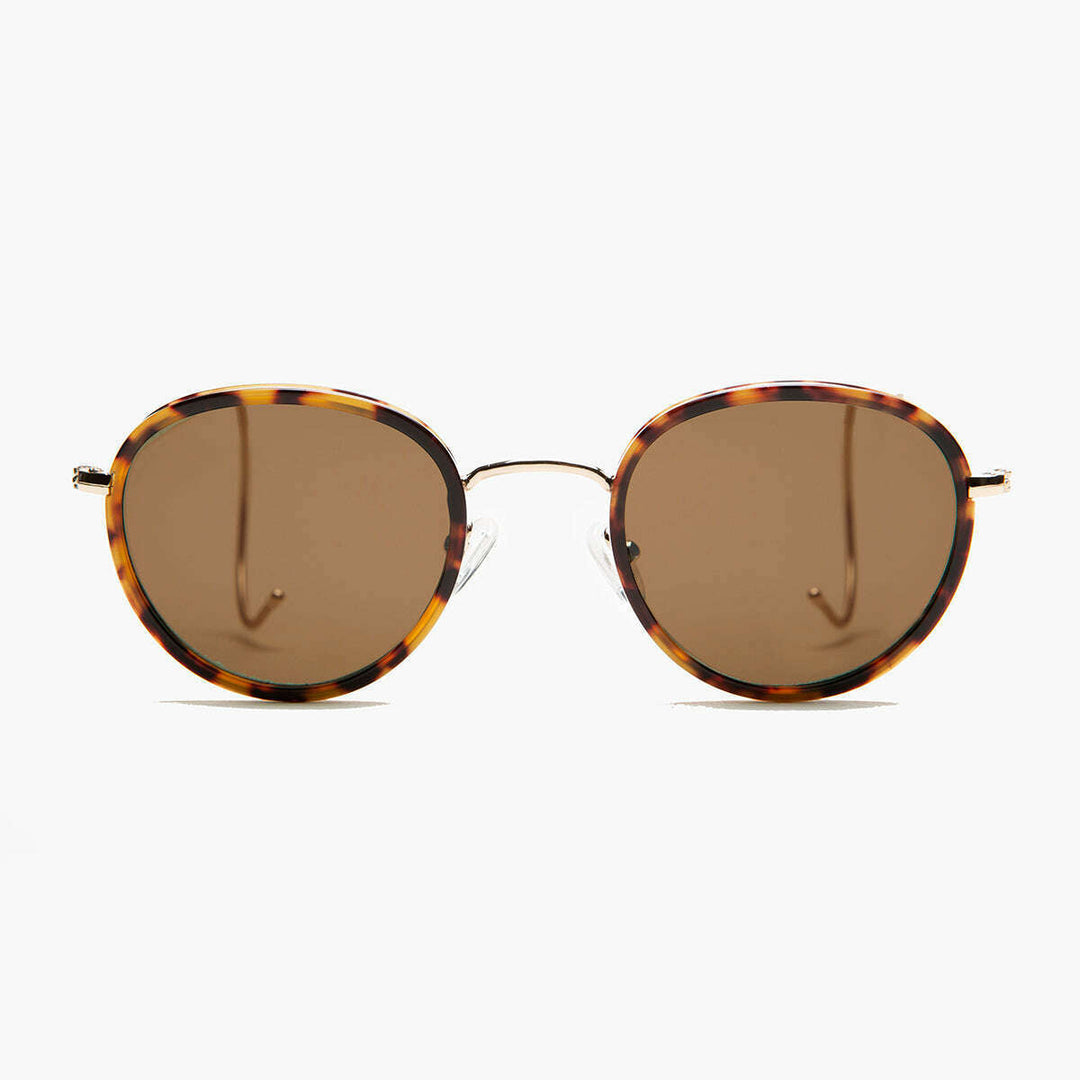 Preppy Sunglass with Cable Temples - Tyler