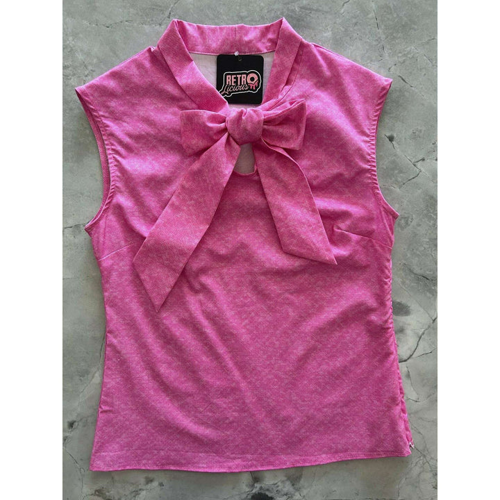 Pretty in Pink Bow Top