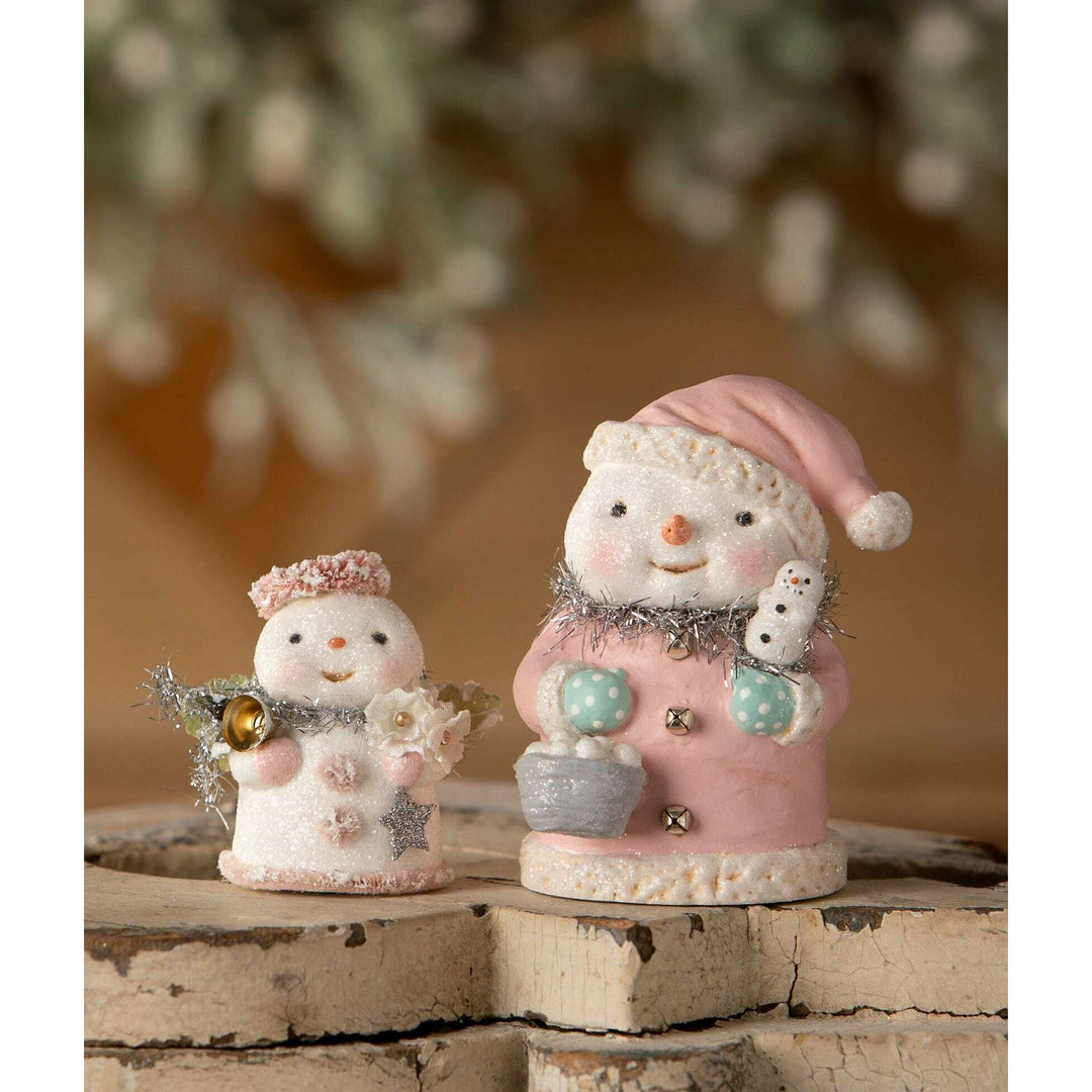 Pretty in Pink Snowgirl by Bethany Lowe Designs, image 3