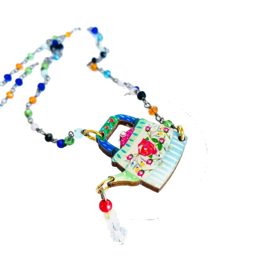 Pretty Little Teapot Necklace by Rosie Rose Parker - Quirks!