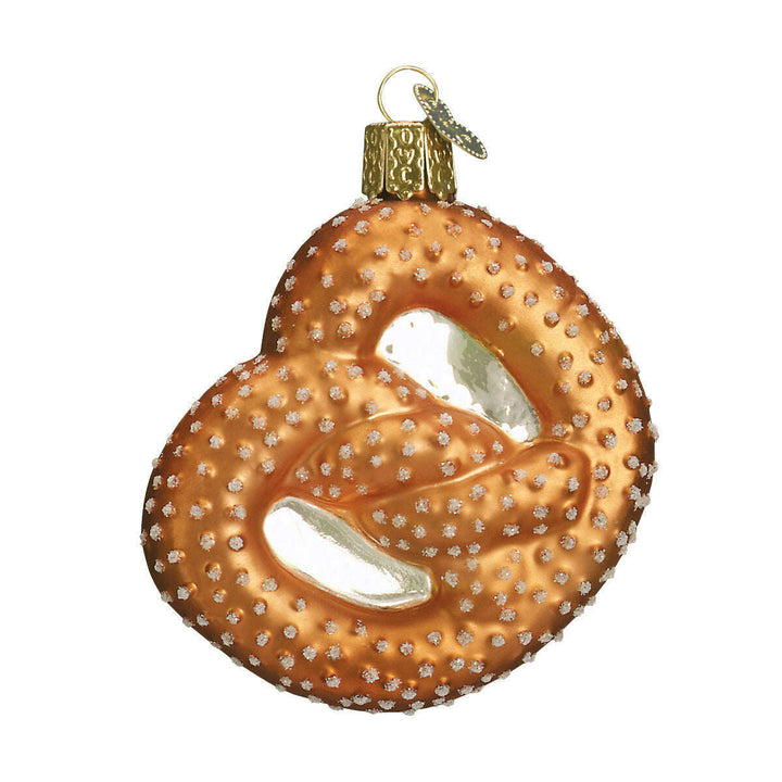 Old World Christmas Pretzel Blown Glass Ornament
