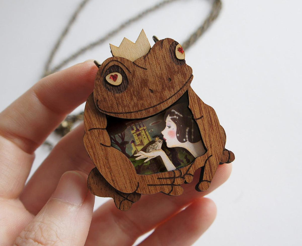 Princess and the Toad Necklace by Laliblue - Quirks!