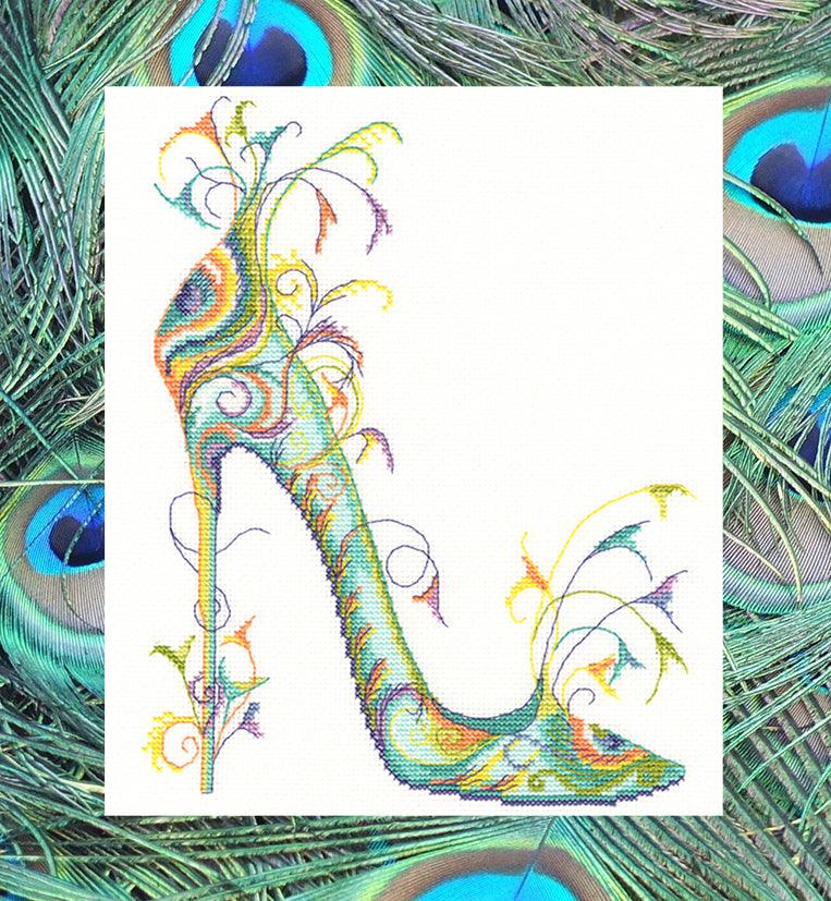 Proud As A Peacock XSK1 Counted Cross Stitch Kit