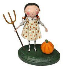 Pru the Pumpkin Farmer Fall Figurine by Lori Mitchell - Quirks!