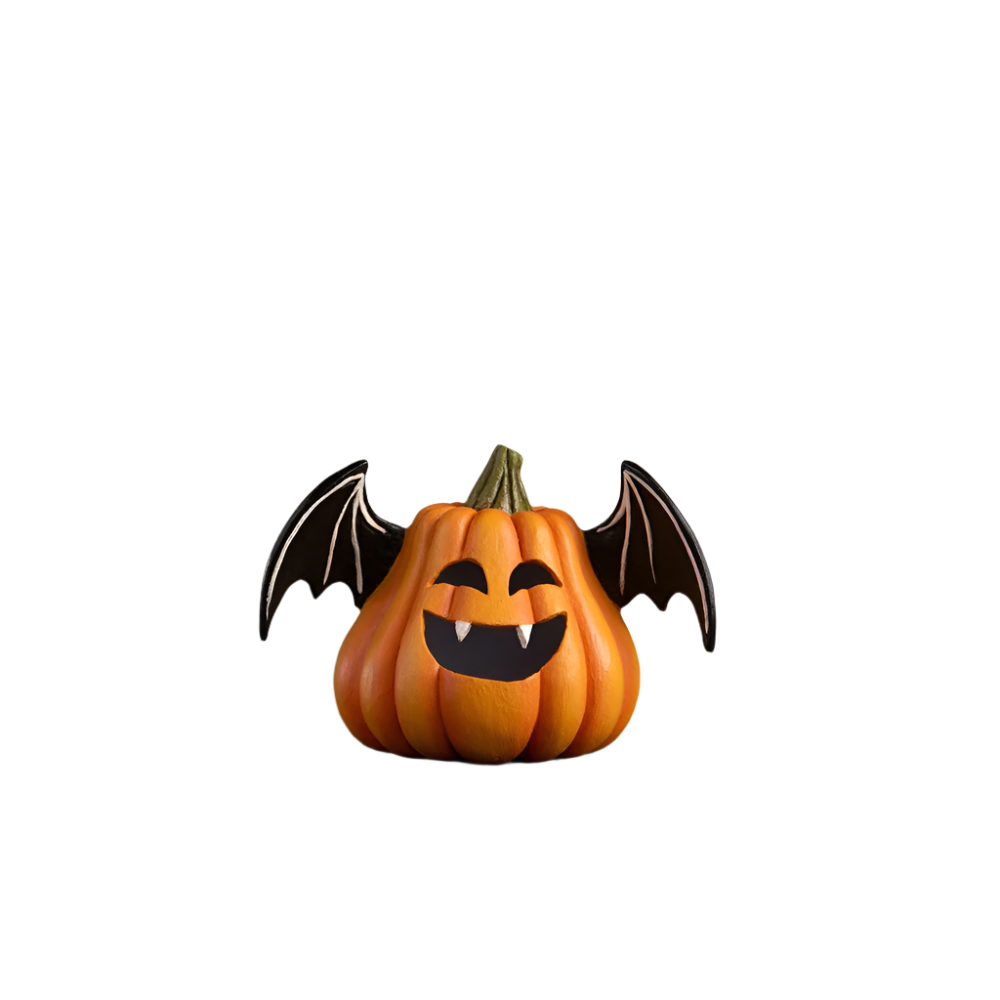 Pumpkin Bat Luminary by Bethany Lowe Designs