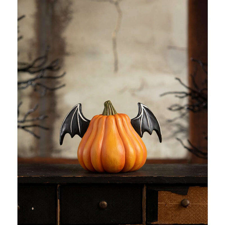 Pumpkin Bat Luminary by Bethany Lowe Designs – view 5