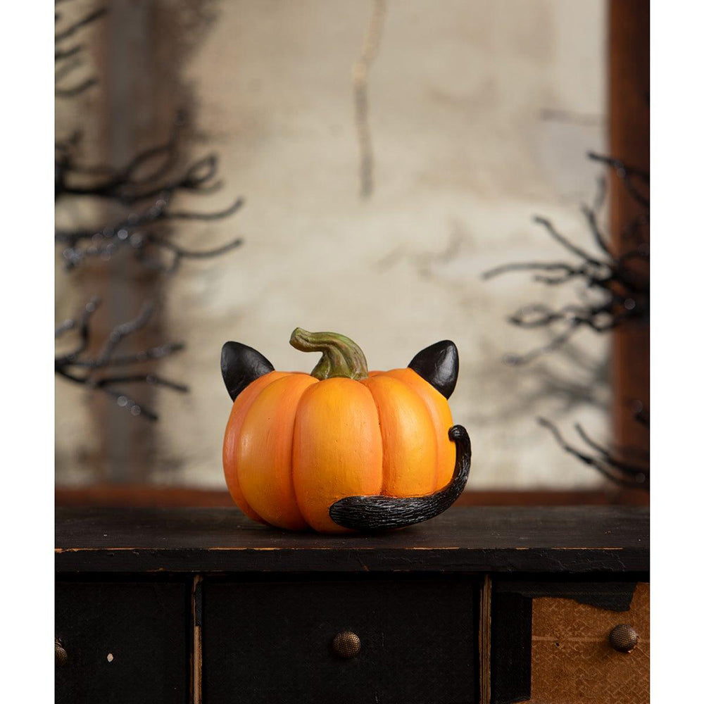 Pumpkin Cat Luminary by Bethany Lowe Designs image 2