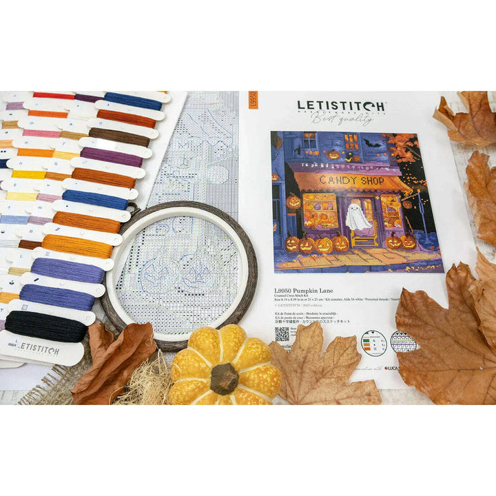 Pumpkin Lane L9950 Counted Cross Stitch Kit