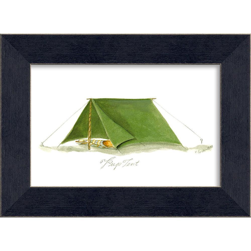 Pup Tent Wall Art By Spicher and Company - Quirks!