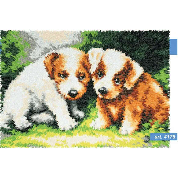 "Puppies" 4176 Counted Cross-Stitch Kit