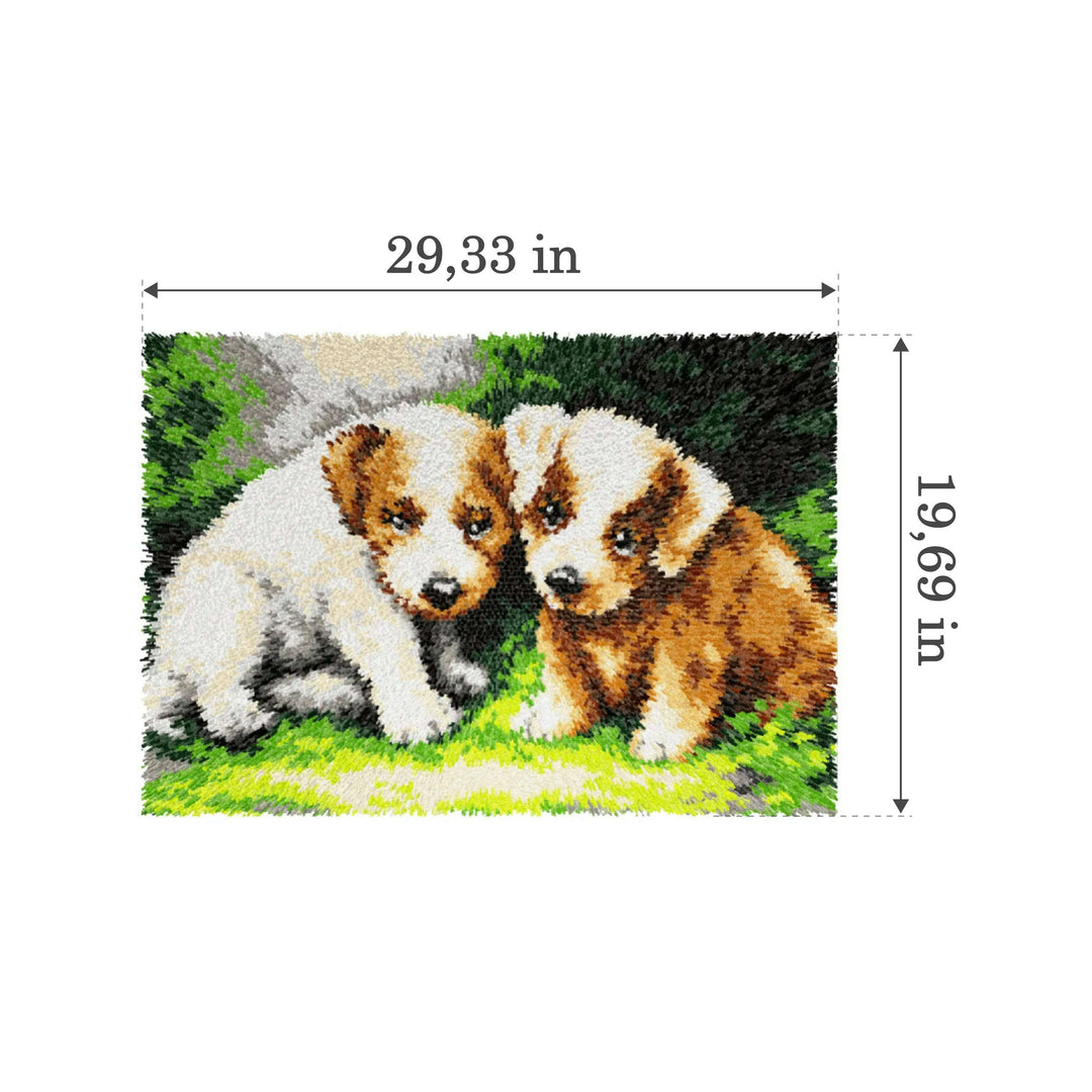 "Puppies" 4176 Counted Cross-Stitch Kit